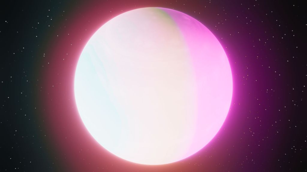 Illustration of a Hot Neptune. (Image Credit: Space Engine).