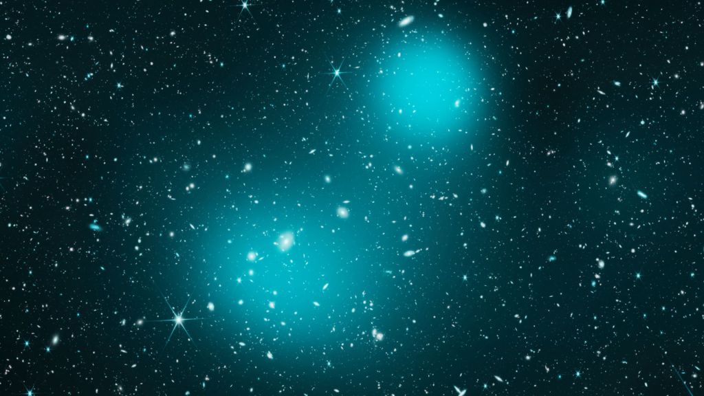 A dark matter map captured by Webb. (Image Credit: NASA).